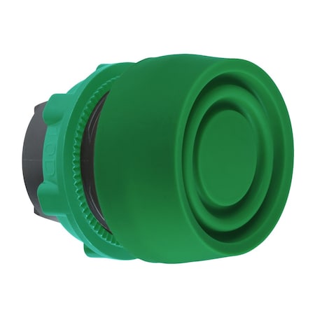 Schneider Electric Pushbutton Head, 22 mm, Green ZB5AP3S