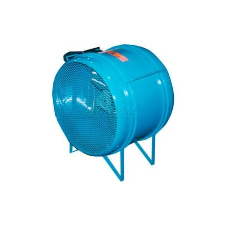 Heat Wagon Sure Flame 20" Totally Enclosed Direct Drive Drum Blower Fan, 5,000 CFM, 1/2 HP, Phase 1 FN20