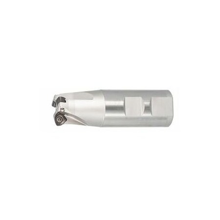 Garant Power Q High Feed Rate Milling Cutter, Weldon Flat, for XD Inserts, 30mm Diameter, 3 Inserts 212807 30/3