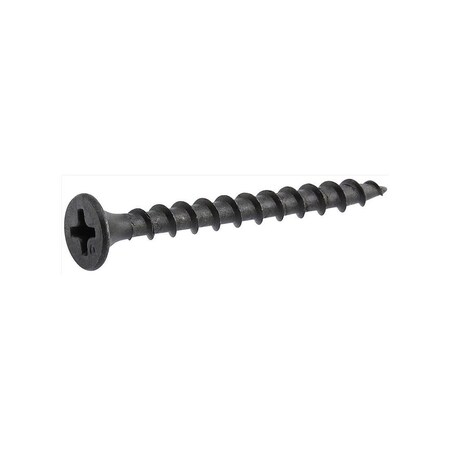 Hillman Drywall Screws No. 6 X 1" L Phillips Black Phosphate, 100PK 42400