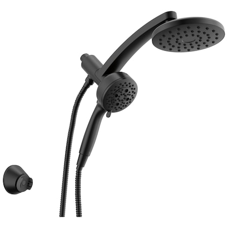 Delta Universal Showering Components Pivotpro 3-In-1 Combination Shower In Matte Black 58600-BL