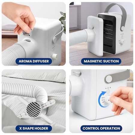 Serenelife Electric Portable Clothes Dryer SLWTS23216