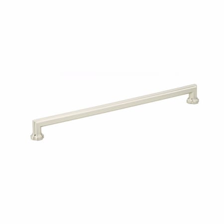 Schaub 12in Center to Center Empire Cabinet Pull Satin Nickel Finish 887-15