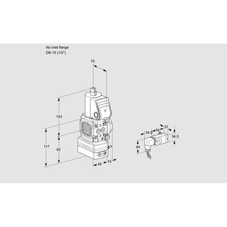 Honeywell Kromschroder VAD1T-/15N/NQ-50B KS88013551