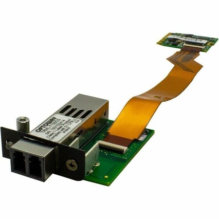 Transition Networks M.2 NIC AND MM LC MEDIA CONVERTER, 65W NM2-GXE-2230-LC-201A