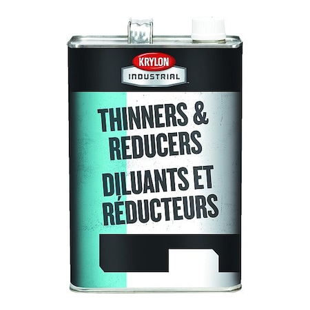 Krylon Industrial Paint Thinner, Can, 1 gal, Solvent, Liquid K01661530-16