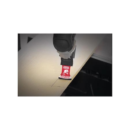 Freud Oscillating Blade 1-1/4in W Carbide Curved Contact Edge General Purpose Cuts, 10PK DOU125CGP10