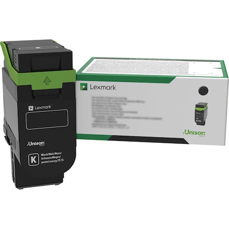 Lexmark CX635adwe, CX532adwe, CS632dwe, CS531dw Black Return Program Toner Cartridge 3,000 Yield 75M10K0