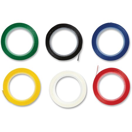 Westcott Artist Tape, 6 Colored Artist's Tape Rolls CTAPE-1