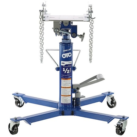 Otc Transmission Jack, 1000 lb, 35" to 71-5/8" TJH10