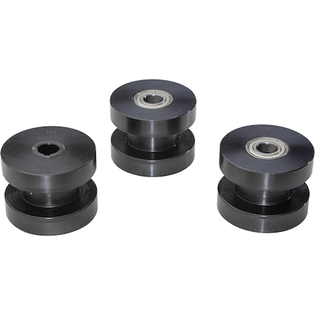 Grizzly Rectangular Tube Rollers, 1x2" T33049