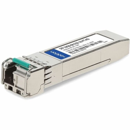 Add-On ADDON FORTINET COMPATIBLE TAA COMPLIANT 10GBASE-BX SFP+ TRANSCEIVER (SMF, 1330NM SFP-10GB-BX-D32-10-FT-AO