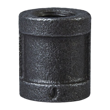 Prosource Pipe Coupling, 1/4 in, FIP, Steel, SCH 40 Schedule, 300 psi Pressure B220 8