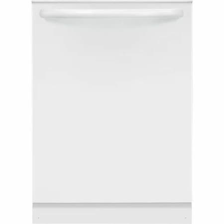 Frigidaire Dishwasher, 25" D, 24" W, White, Residential FDPH4316AW