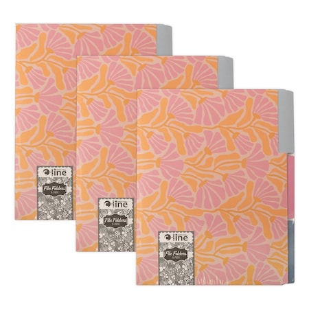 C-Line Products Signature Series File Folders, Assorted Designs, 18PK 24001