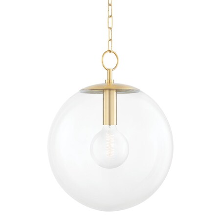 Mitzi Juliana 1 Light Pendant 5 In. Aged Brass H609701L-AGB