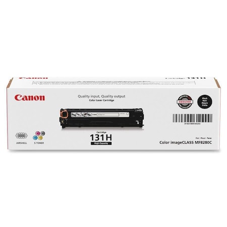 Canon Cartridge, Laser, 131, Hy, Bk CRTDG131HYBK