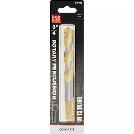Do It Best 3/4'' x 6'' Rotary Percussion Masonry Drill Bit QJDIB-MB-026