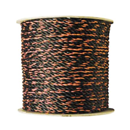 Wellington Koch Industries 1/2 in. D X 200 ft. L Black/Orange Twisted Polypropylene Truck Rope 5031645