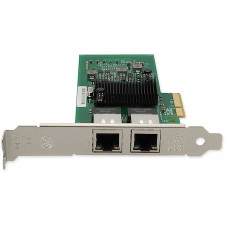 Add-On 1GBS DUAL RJ-45 PCIE X4 NIC ADD-PCIE-2RJ45-V2