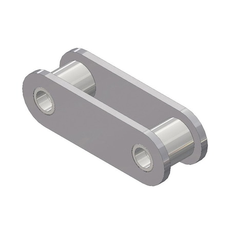 Senqcia C2040RL Conveyor Series Double Pitch Single Strand Riv Link, C2040 chain, 1P, .73 OAW, .156 Pin S-C2040RL