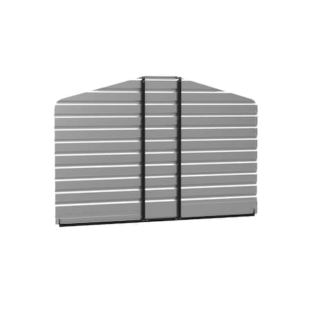 Arrow Storage Products 12 x 70 x 7 ft Clear Rear Wall Kit for Steel Carport ECL1207CCXR