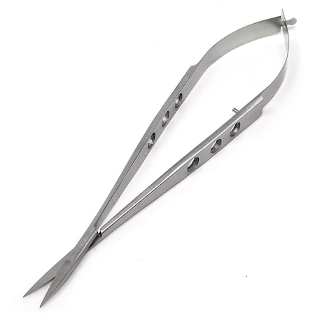 A2Z Scilab Micro-Tip Lab Scissors Squeeze Action 5.5 Inch Stainless Steel Shears, Straight A2Z-ZR1111