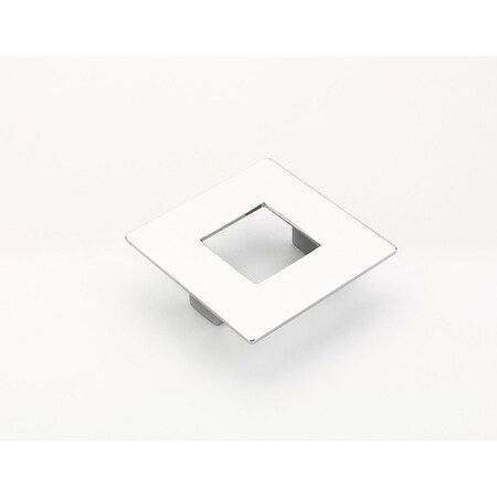 Schaub 64mm Center to Center Square Finestrino Cabinet Pull Polished Chrome Finish 443-26