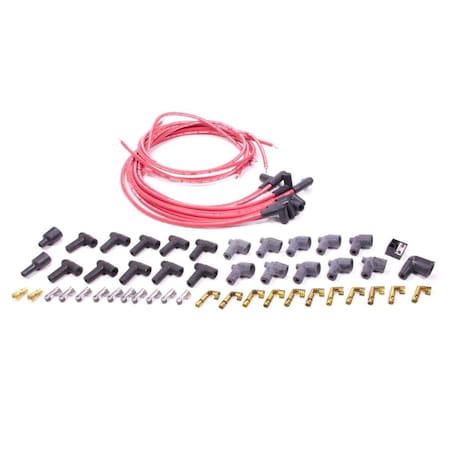 Moroso 73219 Blue Max Ignition Wire Set for 8 Cylinder Engines, Red MOR73219