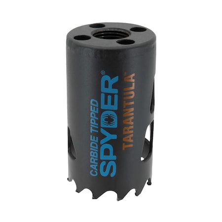 Spyder RCE Hole Saw, Tarantula, Metal Cutting Carbide, 1-1/2'' 600901CF