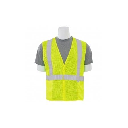 Erb Hi-Vis Safety Vest XL Class 2 , Hook and loop 14540