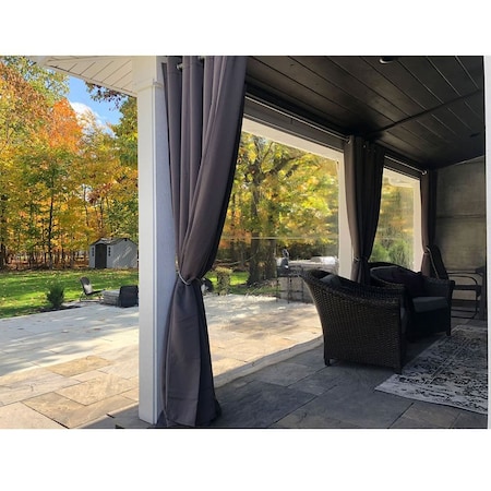 Mytee Products 7ft x 9ft Clear Vinyl Tarp, 22 oz Vinyl, 2PK CVT7-9x2