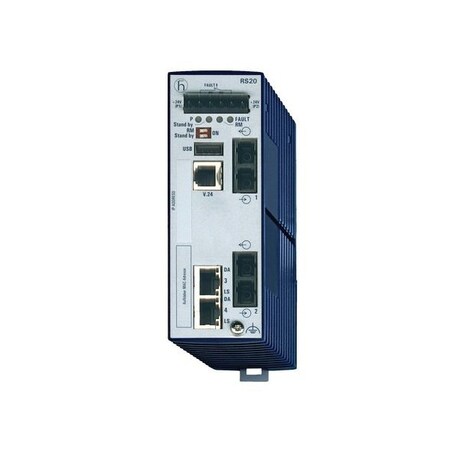 Hirschmann Ethernet Switch, Rs20-0400M2M2Sdaehh 943434-001
