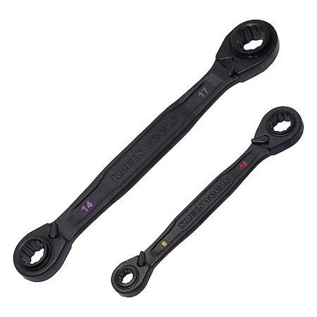 Klein Tools Ratcheting Wrench Set, 8 mm to 19 mm 68216M