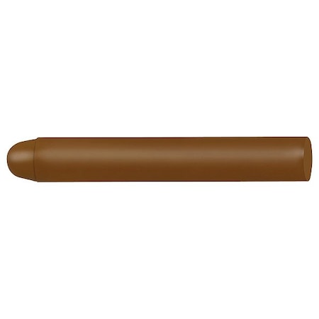 Markal Marking Crayon, 4-3/4 in L, Orange, Wax 82347G