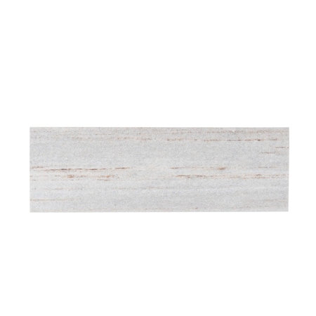 Apollo Tile 4x12 Crystal Sand Marble Polished Subway Floor and Wall Tile 5 sqft/case, 15PK APLFSH88412PA