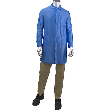 Uniform Technology StatStar Long ESD Lab Coat BR51-44RB-XL