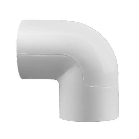 Westlake Pipe & Fittings 1 in. Slip x 1 in. Dia. Schedule 40 Slip PVC 90 deg Elbow 4931796