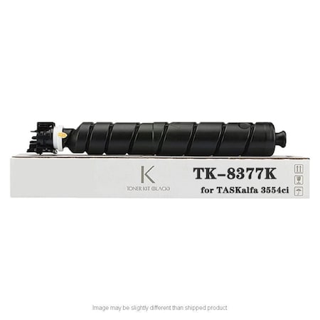 Kyocera Replacement 1T02XD0US0, BLACK Compatible Toner, 30,000 page yield 1T02XD0US0 TK8377K