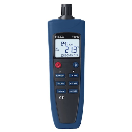 Reed Instruments Digital Psychrometer R6040