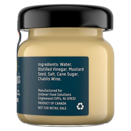 Sir Kensingtons Dijon Mustard Room Service Jar, 1.25 Ounce, 72PK 69971146