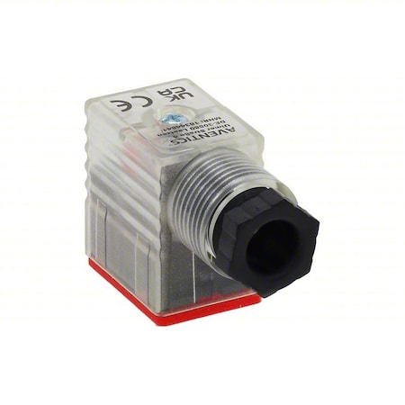 Aventics Solenoid Coil Connector, 110V AC, 2 Pin 1834484105