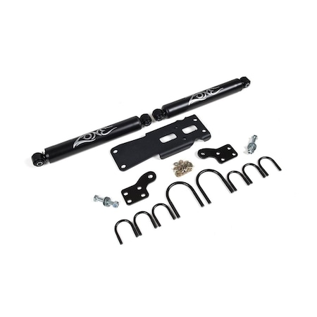 Zone Offroad Dual Steering Stabilizer for 2007-2018 Wrangler Jeep ZORZON7450