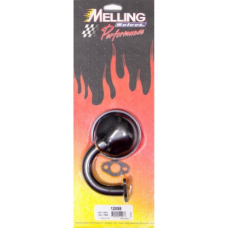 Melling 12558 Oil Pickup Bolt On 7.5 in. Deep Pan for Screen Assembly Small Block Chevy MEL12558
