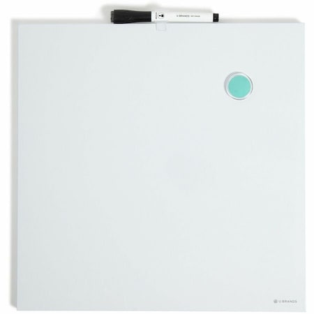 U Brands Magnetic Dry Erase Board, White UBR460U0004