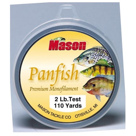 Mason Tackle Panfish Premium Monofilament - 4 lb. PFL-110-4