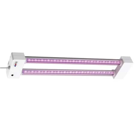 Feit Electric Grow Light, 0.158 A, 120 V, 2 -Lamp, LED Lamp, 1200 Lumens, 3300 K Color Temp GLP24FS/19W/LED
