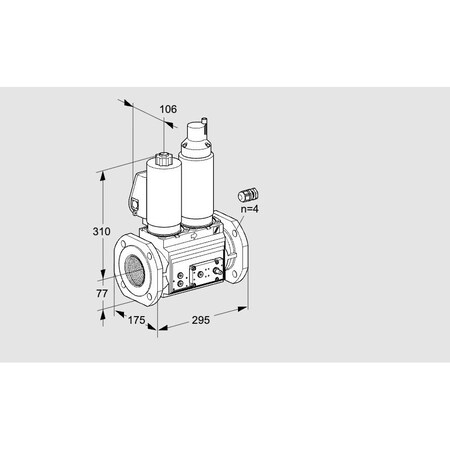 Honeywell Kromschroder VCS665F05NLWGL3E/PPPM/PPPP KS88204406