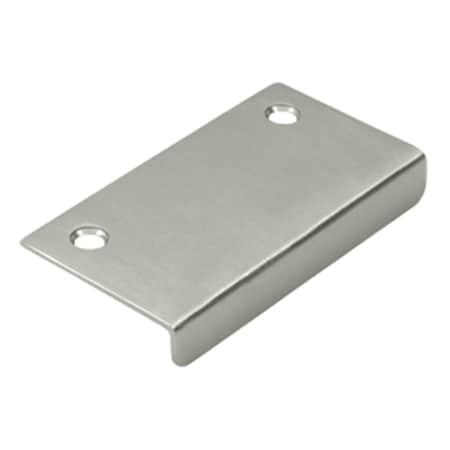 Patioplus 3 x 1.5 in. Drawer &amp; Cabinet Mirror Pull, Satin Nickel - Solid PA2667053