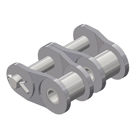 Senqcia Inspire Series SBR Heavy Series Double Strand Cottd Off Link, 160H-2 chain, 2 P, 5.31 OAW, .562 Pin 160H-2OL
